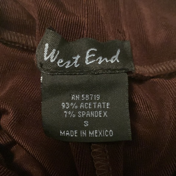 Chocolate brown goucho pants - Picture 7 of 7